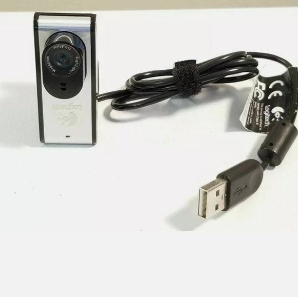 Logitech Right Light USB Web Cam notebook laptop pc V UAR38 camera lens clip on - Picture 2 of 2